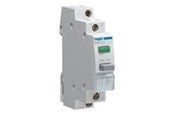 Componenten voor schakelkasten en kasten - Hager Impulse 1no pushbutton + green led 230v - SVN411