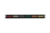 Accessoires - PANDUIT Nk modular pp flat 24p 1ru ea black - NKFP24Y