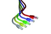 Koperen bekabeling - Leviton Patchkabels cat6 utp 1m lszh grijs - C6CPCU010-888BB