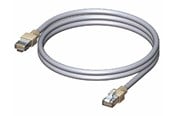 Koperen bekabeling - Leviton Patch cord cat5e utp 1m lszh Grijs - GPCPCU010-888HB