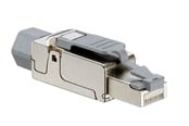 Netwerk - kabel - Leviton Cat 6a universal tool free plug - Grijs - 6APLG-S6A