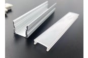 Trays, railkoker en bevestigingen - DEVELTRON Alu profile 10 with opal Cover - 2.5 m - DVT27110
