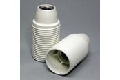 Accessoires (mounts, stopcontacten etc.) - Teknisk Belysnings Industri E14 lampholder m10 threaded shell Wit - 300B0107