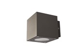 Lampen - Scan Products Esta 230v 2x3w 3000k ip54 Antracietgrijs - 13001