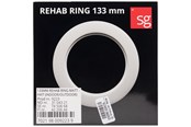 Lampen - SG Armaturen Rehab ring 133mm mat Wit - 9223