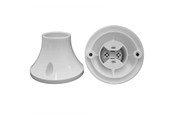Lampen - Teknisk Belysnings Industri E27 spot light with straight Wit Basis - 330A0007