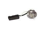 Lampen - Scan Products Luna lp 230v dimmable flicker free 6.2w 2700k cri95 ip44 brushed alu round - 10102