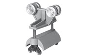 Trays, railkoker en bevestigingen - Nord Tech Cable carrier for flatform cables 7837302796 - 0312689