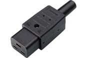 Schakeleenheden - Bachmann Appliance plug c19 16a/250v Zwart - 915.174