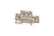 Aansluitapparatuur - Weidmuller Feed-through terminal a2t 2.5 dark Beige - 1547610000