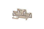 Aansluitapparatuur - Weidmuller Feed-through terminal a2t 1.5 dark beige - 2469370000