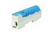Accessoires (mounts, stopcontacten etc.) - POLLMANN Blue plug-in terminal for dinrail - 2020251
