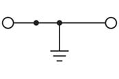Aansluitapparatuur - Phoenix Contact Ground modular Terminal block ut 6-pe - 3044157