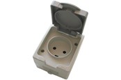 Schakeleenheden - Elworks Outlet ip54 Grijs - 9-811-0