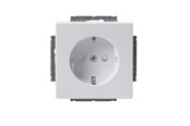 Schakeleenheden - ABB Socket outlet schuko 1-g ip21 white - 2TKA003846G1