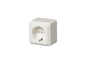 Schakeleenheden - ABB Socket outlet schuko 1-g screwless terminals - 2TKA000660G1