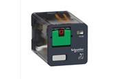 Componenten voor schakelkasten en kasten - Schneider Electric Plug-in relay 10a 3c/o 24vac with led andtest button - RUMC32B7