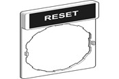 Drukknoppen en signaalapparaten - Schneider Electric L.p. reset - ZBY2322
