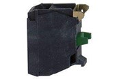 Drukknoppen en signaalapparaten - Schneider Electric Single contact block for head ø22 1no gold flashed screw cla - ZBE1016