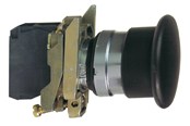 Drukknoppen en signaalapparaten - Schneider Electric Harmony toad print complete with ø40 mm toad head in black w - XB4BC21