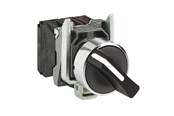 Drukknoppen en signaalapparaten - Schneider Electric Black selec to r switch diam 22 handle 2 - XB4BD25