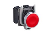 Drukknoppen en signaalapparaten - Schneider Electric Harmony push button complete with spring return and flat tou - XB4BA42