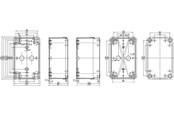Schakelkasten en kasten - Schneider Electric Abs ind box 192x121x87 lo tr - NSYTBS19128