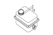 Gereedschap voor elektrisch werk - Jevi Junction box for immersion heater type h 2rg - 19905207