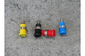 Instrumenten - Elma Instruments Banana plug - 3265 blue - 5703317459435