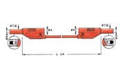 Instrumenten - Elma Instruments Test lead - 2711 green 200cm - 5703317459992