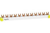 Componenten voor schakelkasten en kasten - Schneider Electric Comb busbar 4p 63a 12mod. - R9XFH412