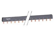 Componenten voor schakelkasten en kasten - Schneider Electric Comb busbar 3p 100a 24mod. - A9XPH324