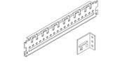 Schakelkasten en kasten - Eaton Mounting rail set - 220S9505