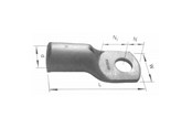 Aansluitapparatuur - Elpress Cu-tube terminal krf50-12 50mm2 m12 - 7301-013800