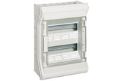 Schakelkasten en kasten - Hager Omsluiting ip65 12 module 4 rij qc - VE412DK