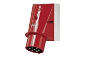 CEE-materiaal - Mennekes Wall mounted inlet 16a7p6h400v ip44 - 2166