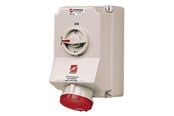 CEE-materiaal - Mennekes Wall mounted recept. 63a5p6h400v ip44 - 5959A