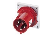 CEE-materiaal - Mennekes Paneel gemonteerde inlaat 63a5p6h400v ip44 - 1688