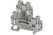 Aansluitapparatuur - Schneider Electric Screw terminal double level 4 points. - NSYTRV24D