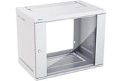 Rackkoffers - Schneider Electric Actassi 19'' kdb - wall-mounted kd box 9u d400 F 19 glazed - NSYKDB9U4F