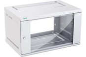 Rackkoffers - Schneider Electric Actassi 19'' kdb - wall-mounted kd box 6u d400 F 19 glazed - NSYKDB6U4F