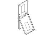 Schakelkasten en kasten - LK door complete f-metering cabinet Wit - 169A1124