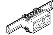 Schakelkasten en kasten - LK fuse Houder d02 3-pole of im p - 169A0418