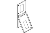 Schakelkasten en kasten - LK door complete f-metering cabinet grey - 169A1120