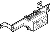 Schakelkasten en kasten - LK fuse Houder d02 3pol for um-p and p-pme150 - 169D1103