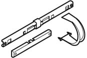 Schakelkasten en kasten - LK Verbinding set horizontally ug150 and um - 169D1214