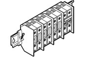 Schakelkasten en kasten - LK metering Terminal block for im-l and l-um (80a) current - 169A1114