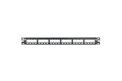 Koperen bekabeling - Triton Patch panel 24 port all Metaal Zwart - CP24BLY