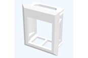 Stopcontacten en stekkerdozen - Belden Kleur frame for keystone Wit - E1008190