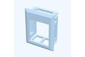 Stopcontacten en stekkerdozen - Belden Kleur frame for keystone Blauw - E1008160